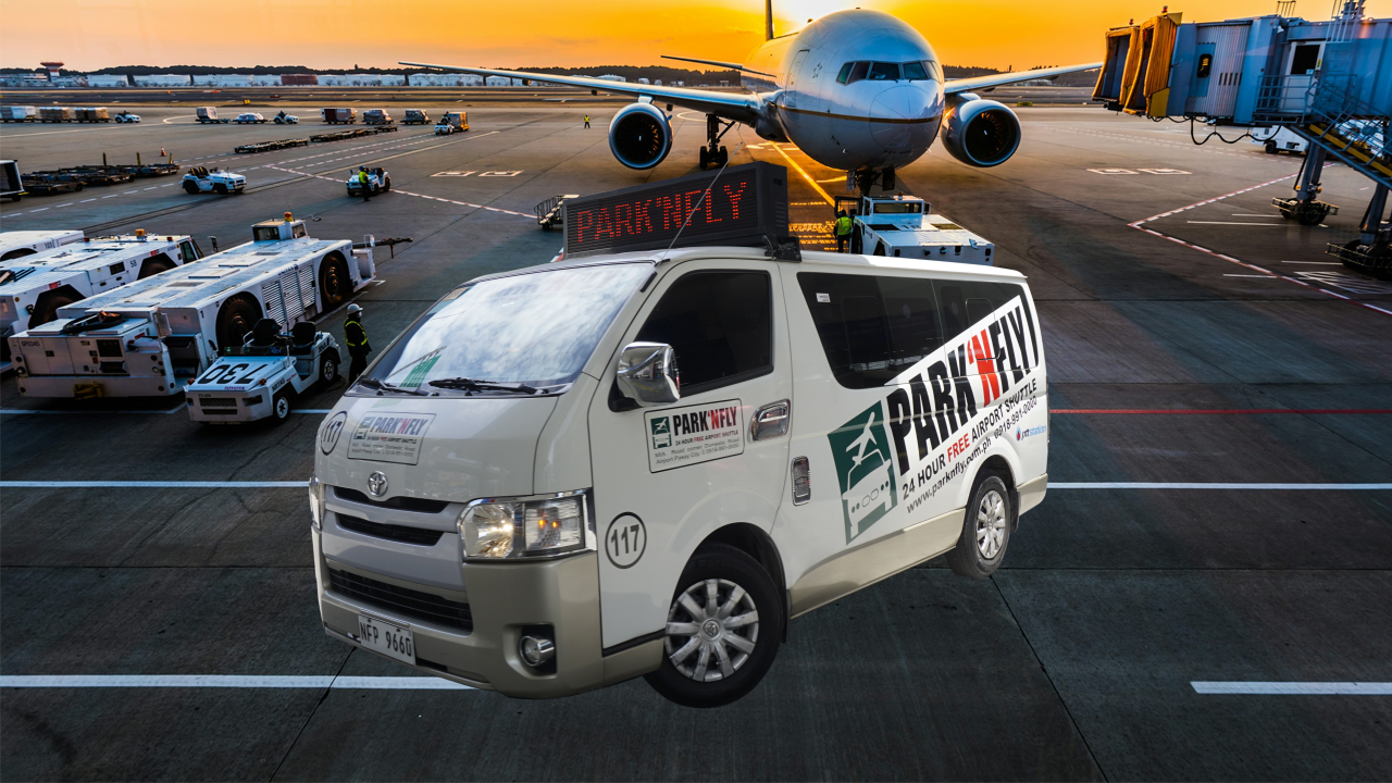 Airport shuttle van 3