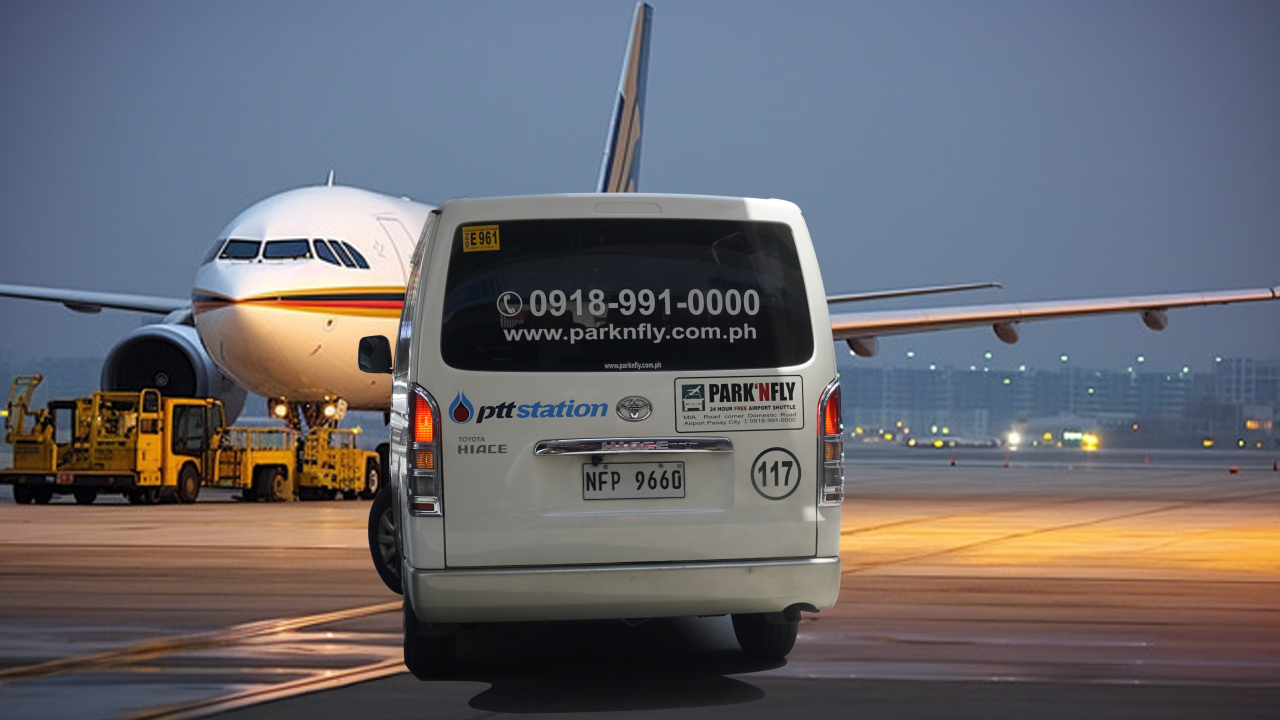 Airport shuttle van 5